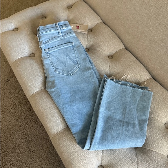 MOTHER Denim - MOTHER The Rambler Ankle Fray Jeans